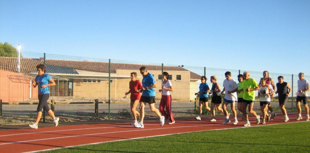 Entrainement sur piste les Mardis et Jeudis